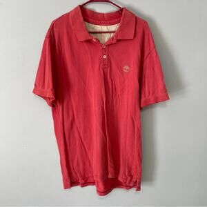 Timberland polo shirt men’s size XL red